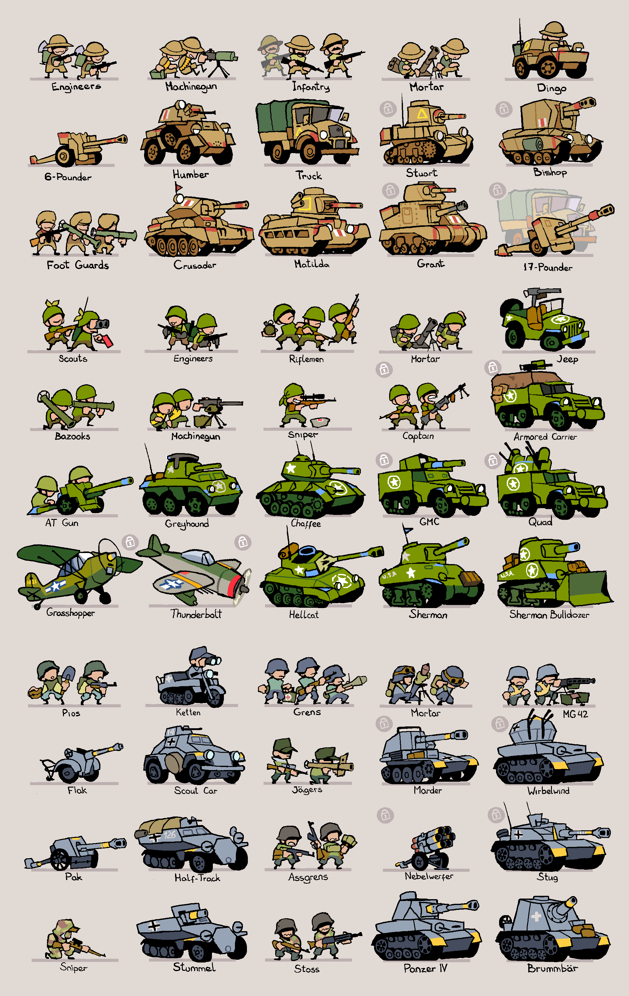 Company of Heroes 3 Doodles