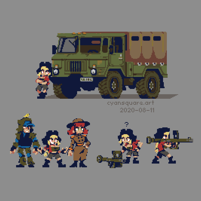 Original Character Pixel Art