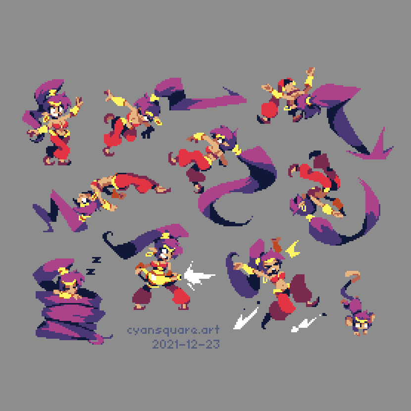 Shantae Pixel Art