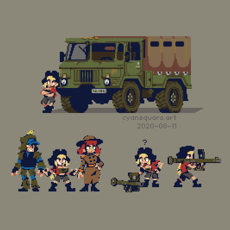 Original Character Pixel Art